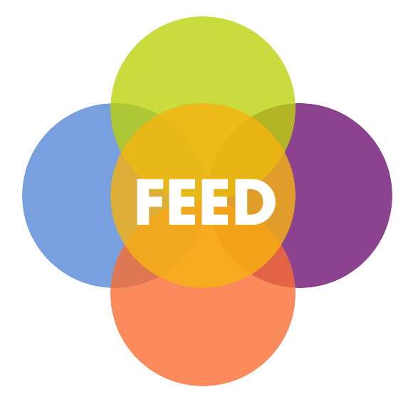 Circulo FEED con letras sin Fondo